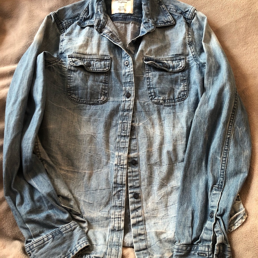 American Eagle Denim Shirt